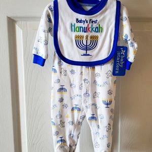 Baby's First Hanukkah Onesie 3-month 2-piece